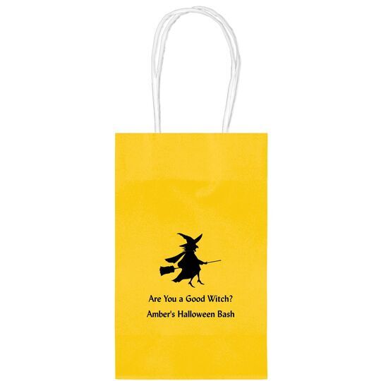 Flying Witch Medium Twisted Handled Bags